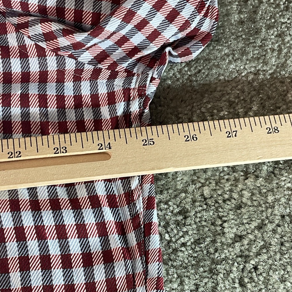 Peter Millar Crown Soft Gingham Checkered Button … - image 5